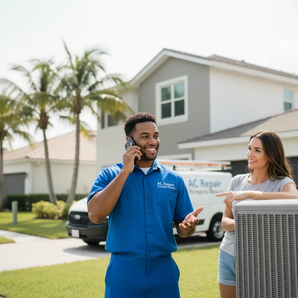 AC Repair Pompano Beach customer support in Bouse
